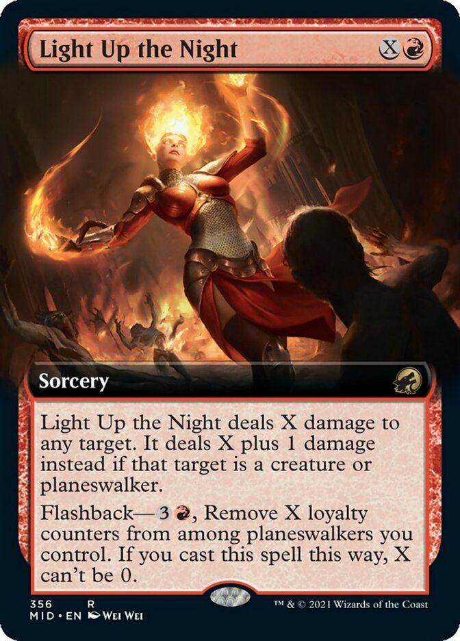 Light Up the Night (Extended Art) [Innistrad: Midnight Hunt] | Jack's On Queen
