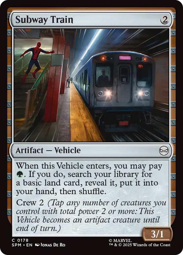 Subway Train [Marvel's Spider-Man] | Jack's On Queen