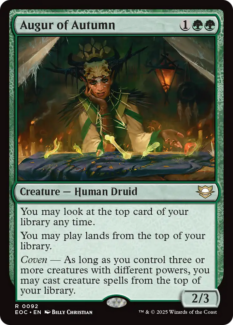 Augur of Autumn [Edge of Eternities Commander] | Jack's On Queen