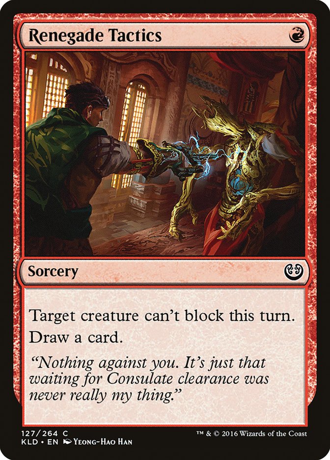 Renegade Tactics [Kaladesh] | Jack's On Queen