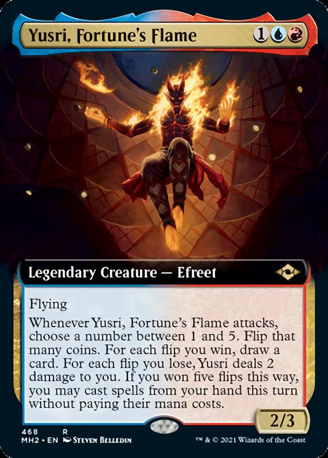 Yusri, Fortune's Flame (Extended Art) [Modern Horizons 2] | Jack's On Queen