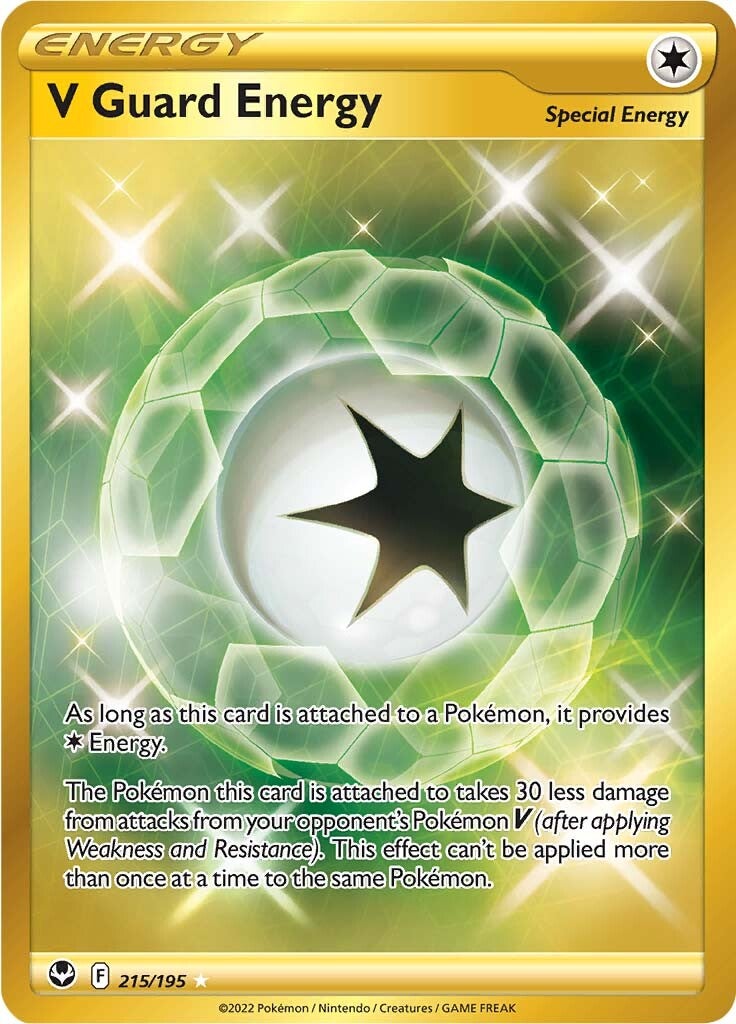 V Guard Energy (215/195) [Sword & Shield: Silver Tempest] | Jack's On Queen