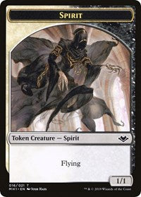 Spirit // Golem Double-Sided Token [Modern Horizons Tokens] | Jack's On Queen