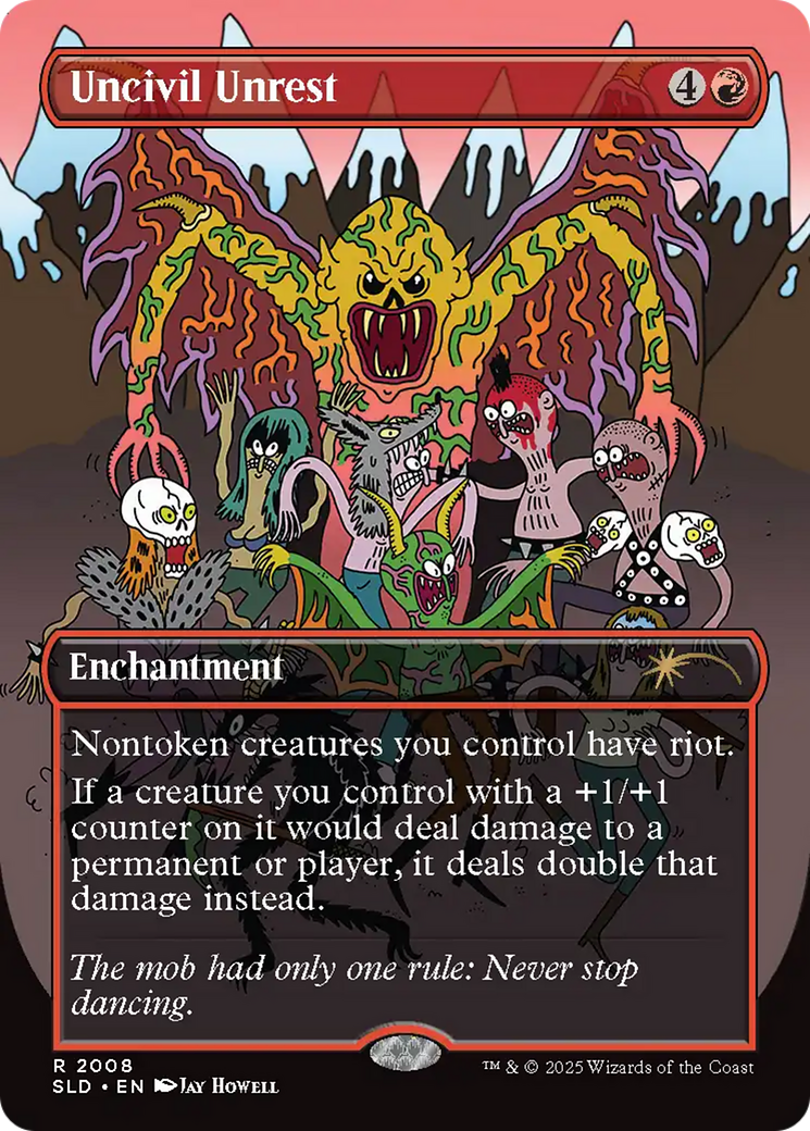 Uncivil Unrest (Rainbow Foil) [Secret Lair Drop Series] | Jack's On Queen
