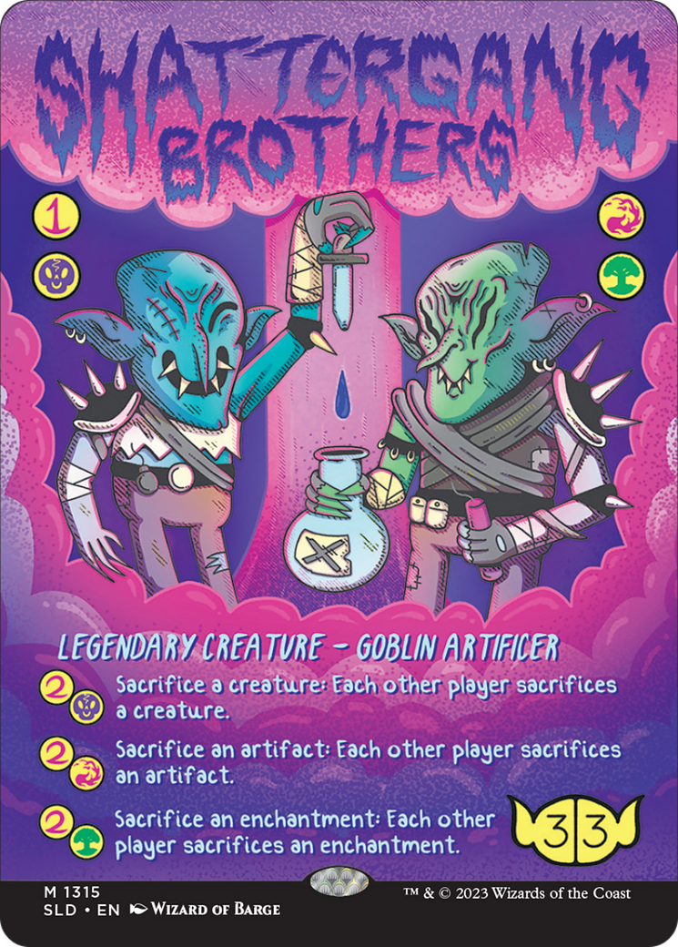 Shattergang Brothers (Rainbow Foil) [Secret Lair Drop Series] | Jack's On Queen