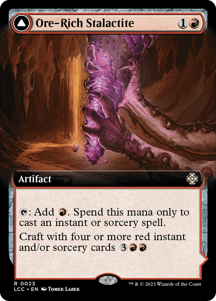 Ore-Rich Stalactite (Extended Art) [The Lost Caverns of Ixalan Commander] | Jack's On Queen