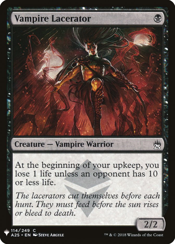 Vampire Lacerator [Mystery Booster] | Jack's On Queen
