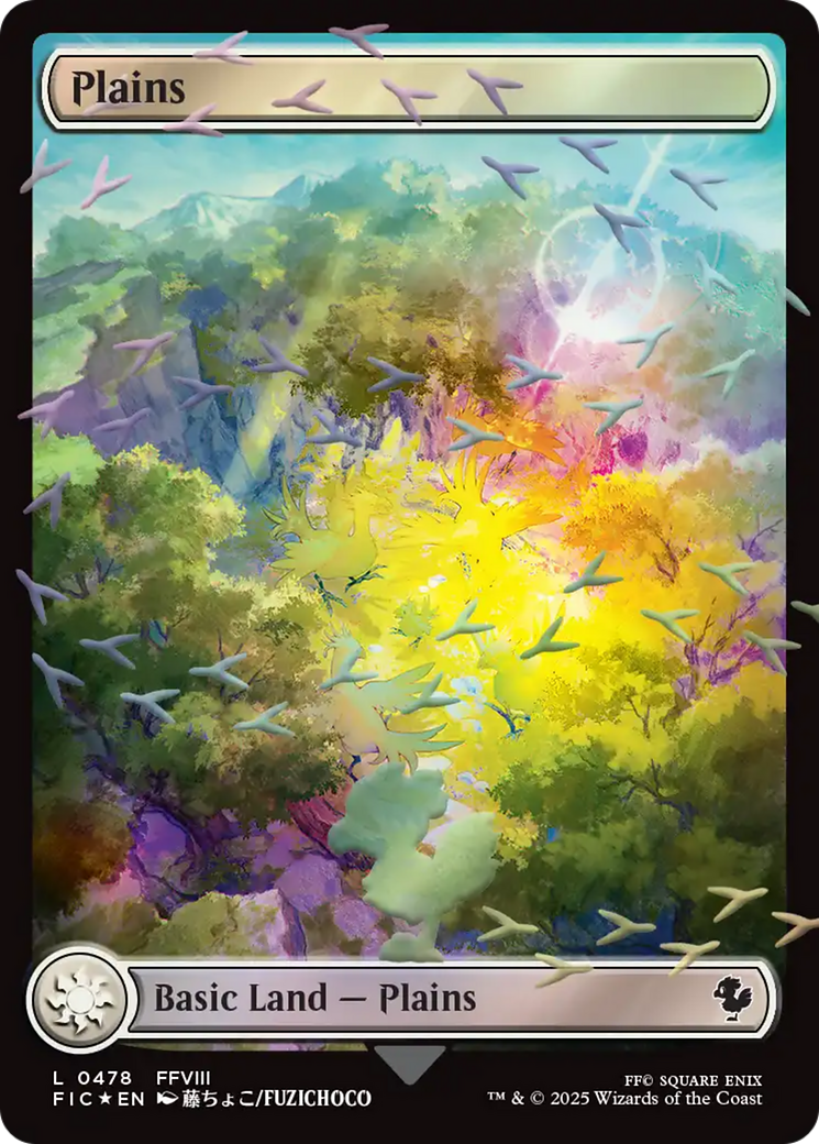 Plains (Chocobo Track Foil) [FINAL FANTASY Commander] | Jack's On Queen