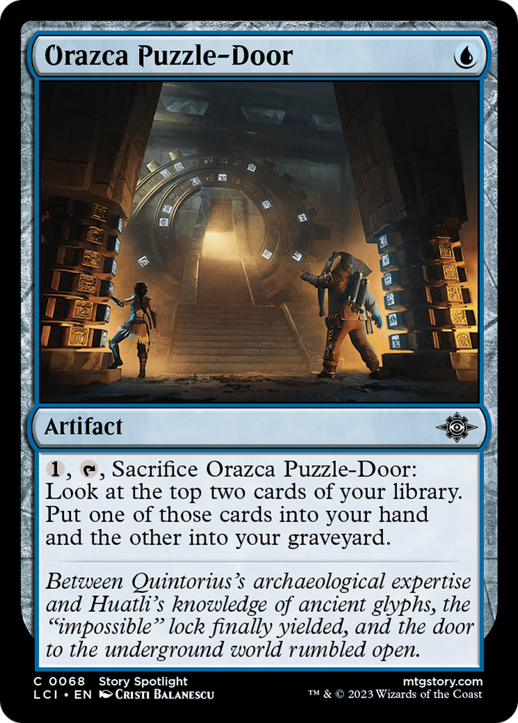 Orazca Puzzle-Door [The Lost Caverns of Ixalan] | Jack's On Queen