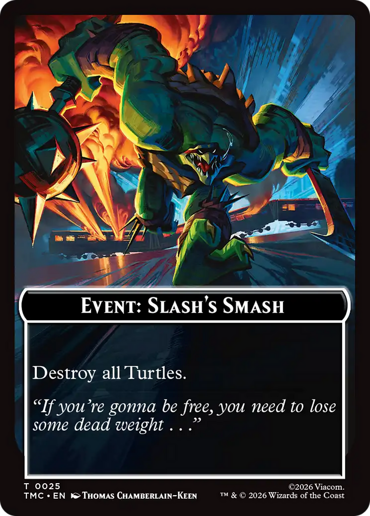 Event: Slash's Smash [Teenage Mutant Ninja Turtles Commander Tokens] | Jack's On Queen
