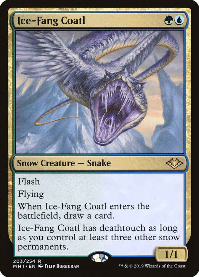 Ice-Fang Coatl [Modern Horizons] | Jack's On Queen