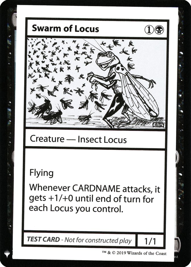 Swarm of Locus [Mystery Booster Playtest Cards] | Jack's On Queen