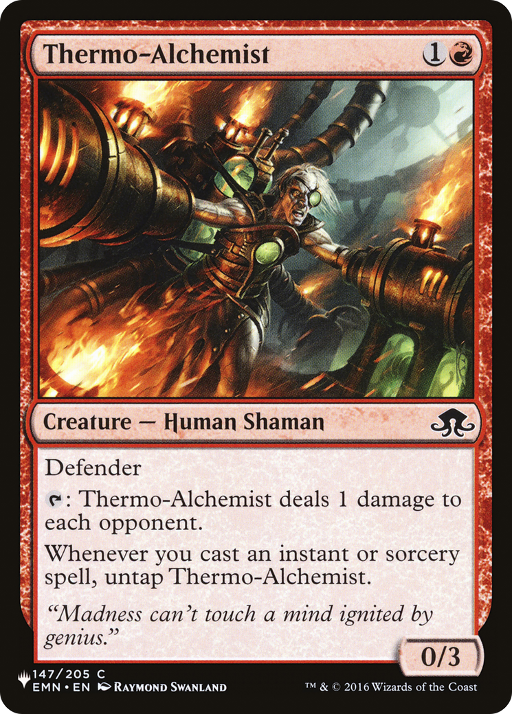 Thermo-Alchemist [The List Reprints] | Jack's On Queen