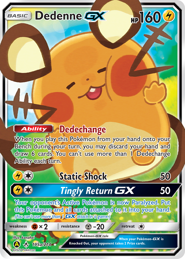 Dedenne GX (195a/214) [Alternate Art Promos] | Jack's On Queen