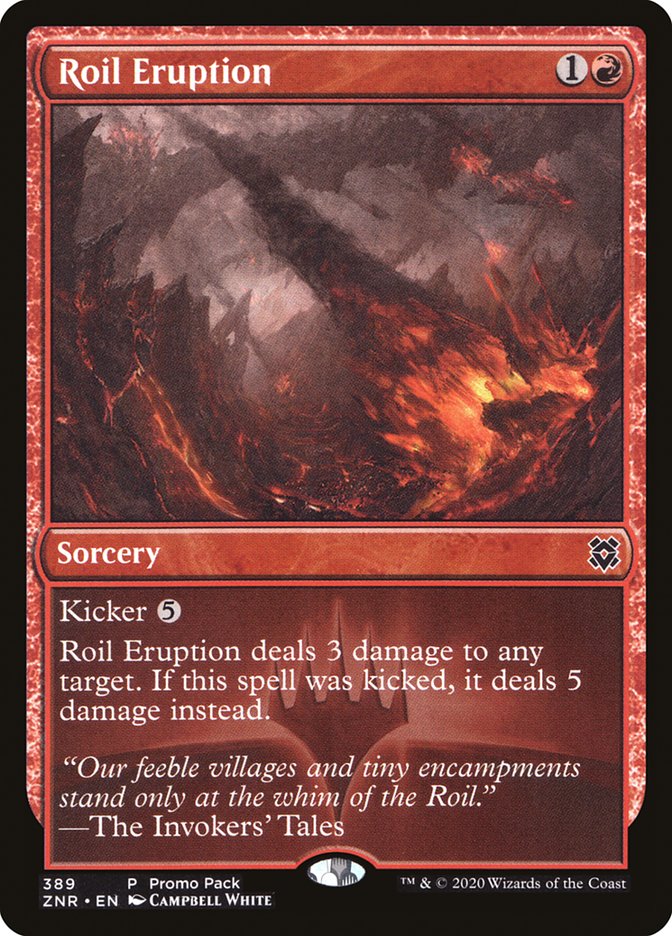 Roil Eruption (Promo Pack) [Zendikar Rising Promos] | Jack's On Queen