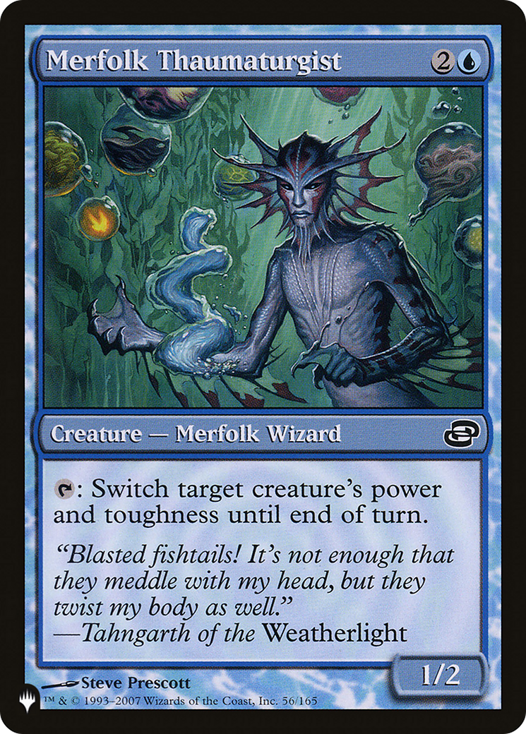 Merfolk Thaumaturgist [The List Reprints] | Jack's On Queen