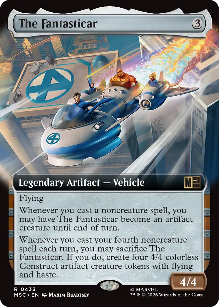 The Fantasticar (Extended Art) [Marvel Super Heroes Commander] | Jack's On Queen