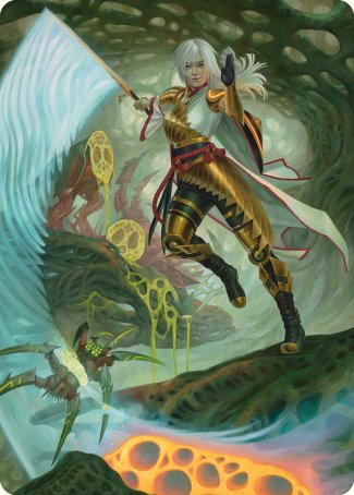 The Eternal Wanderer Art Card [Phyrexia: All Will Be One Art Series] | Jack's On Queen