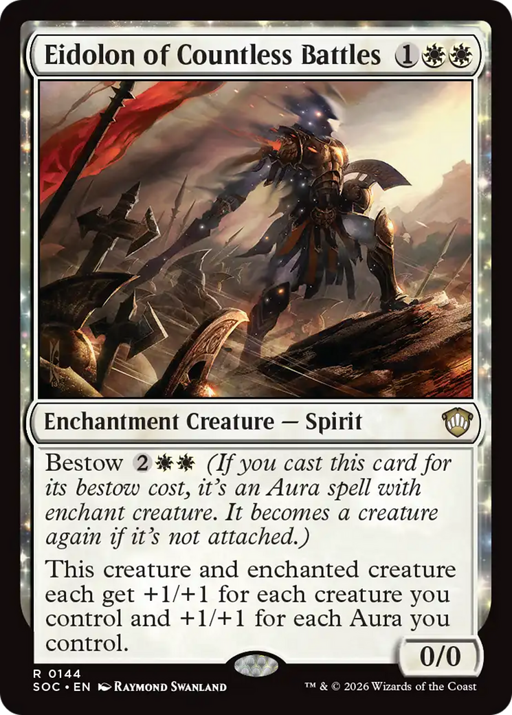 Eidolon of Countless Battles [Secrets of Strixhaven Commander] | Jack's On Queen