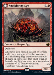 Smoldering Egg // Ashmouth Dragon [Innistrad: Midnight Hunt] | Jack's On Queen