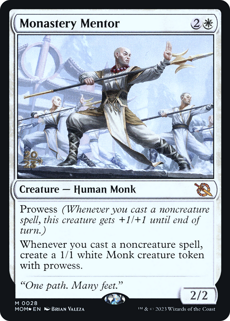 Monastery Mentor [March of the Machine Prerelease Promos] | Jack's On Queen