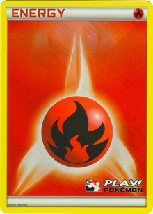 Fire Energy (2011 Play Pokemon Promo) [League & Championship Cards] | Jack's On Queen