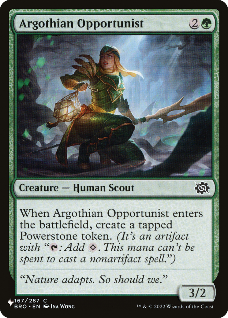 Argothian Opportunist [The List] | Jack's On Queen