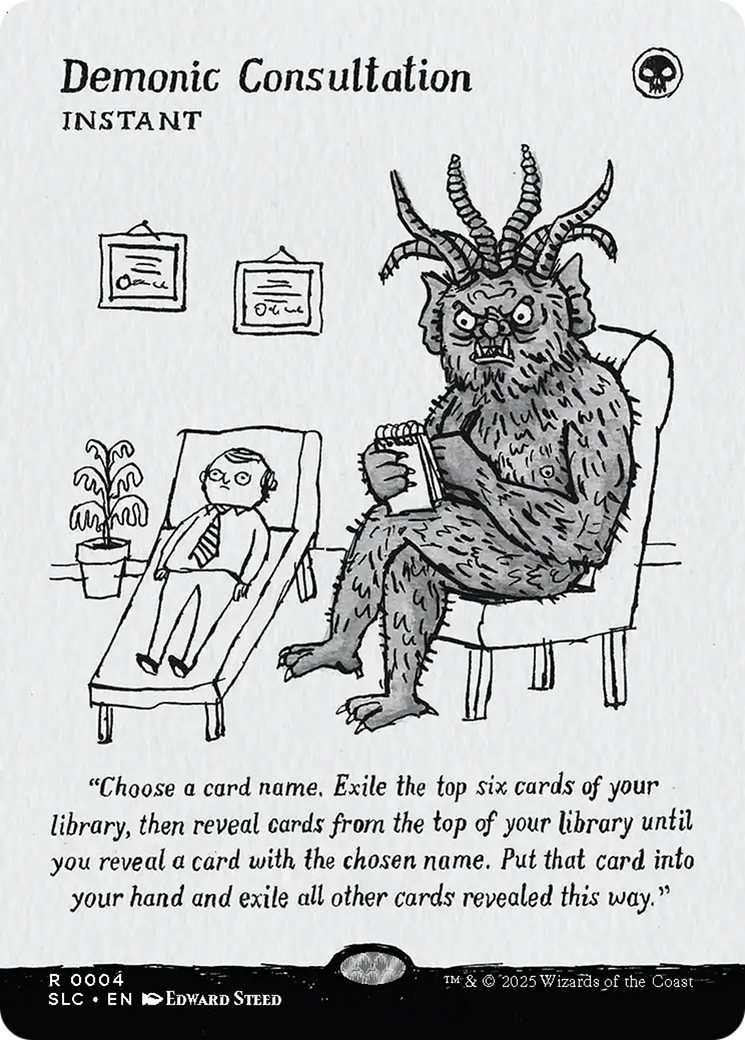 Demonic Consultation [Secret Lair Countdown Kit] | Jack's On Queen