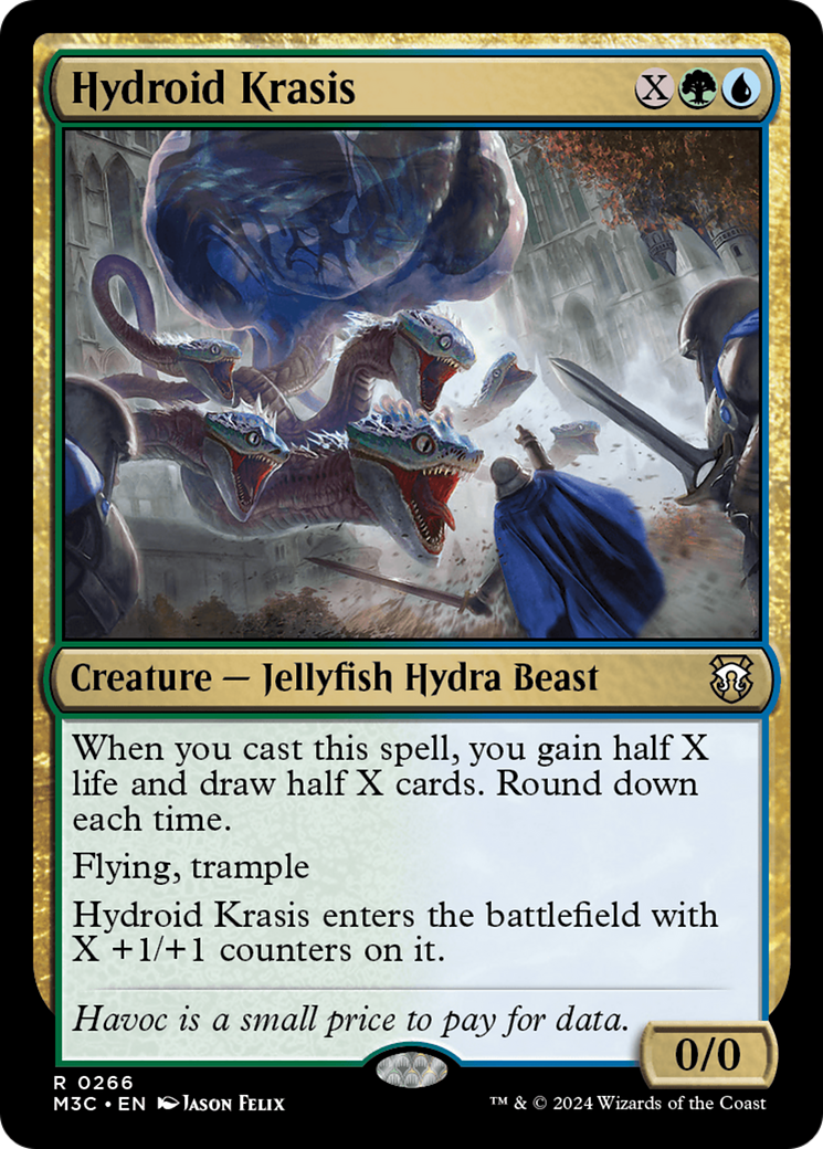 Hydroid Krasis (Ripple Foil) [Modern Horizons 3 Commander] | Jack's On Queen