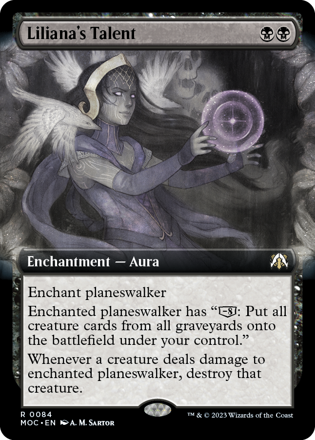 Liliana's Talent (Extended Art) [March of the Machine Commander] | Jack's On Queen