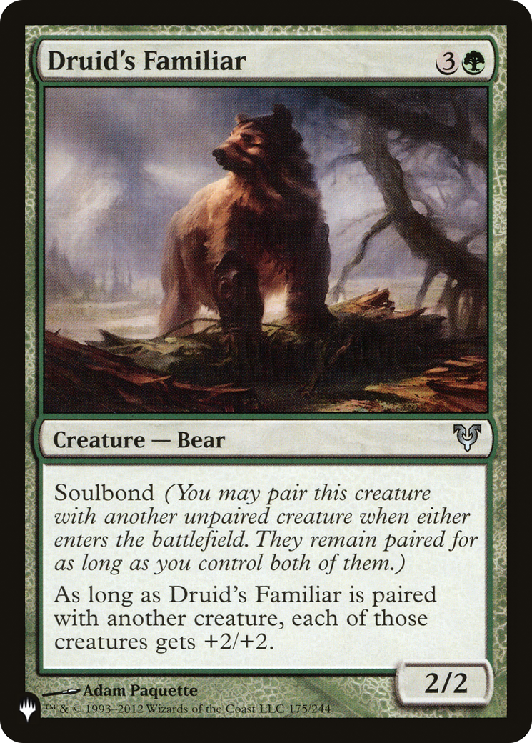 Druid's Familiar [The List Reprints] | Jack's On Queen