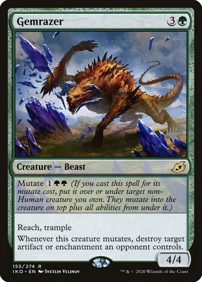 Gemrazer (Promo Pack) [Ikoria: Lair of Behemoths Promos] | Jack's On Queen