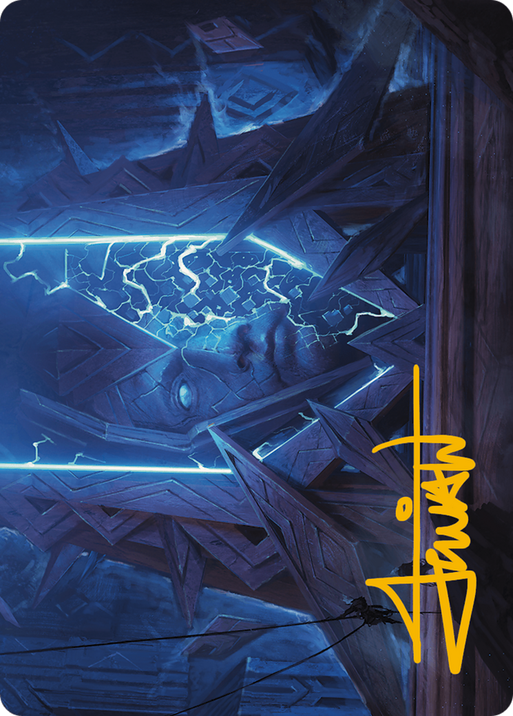 Stone Idol Generator Art Card (Gold-Stamped Signature) [Modern Horizons 3 Art Series] | Jack's On Queen
