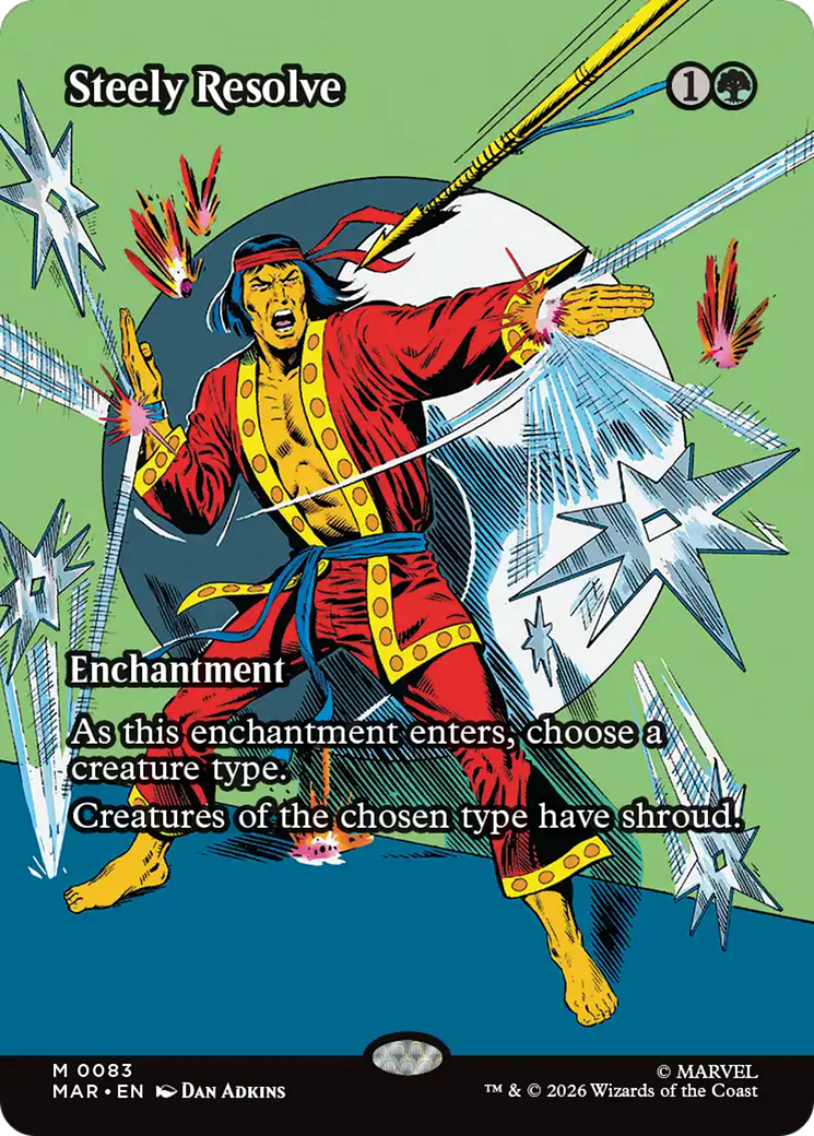 Steely Resolve (Borderless) [Marvel Universe: Eternal-Legal] | Jack's On Queen