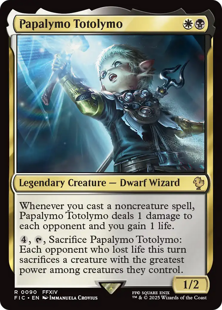 Papalymo Totolymo [FINAL FANTASY Commander] | Jack's On Queen