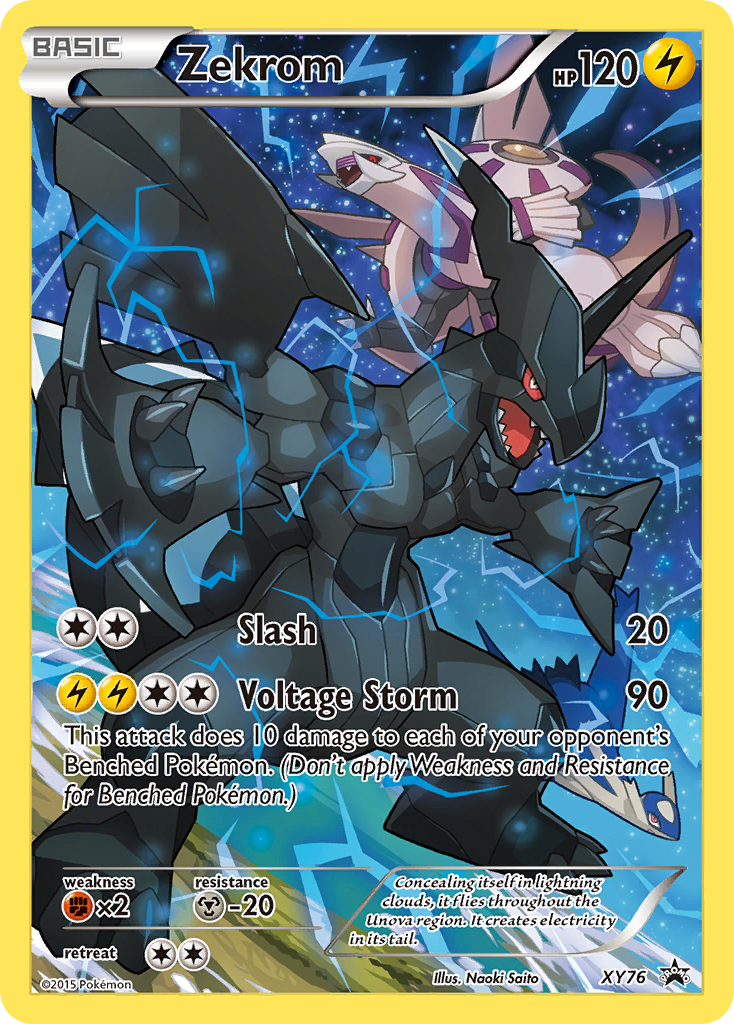 Zekrom (XY76) [XY: Black Star Promos] | Jack's On Queen