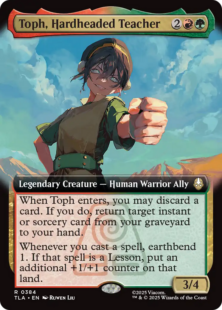 Toph, Hardheaded Teacher (Extended Art) [Avatar: The Last Airbender] | Jack's On Queen