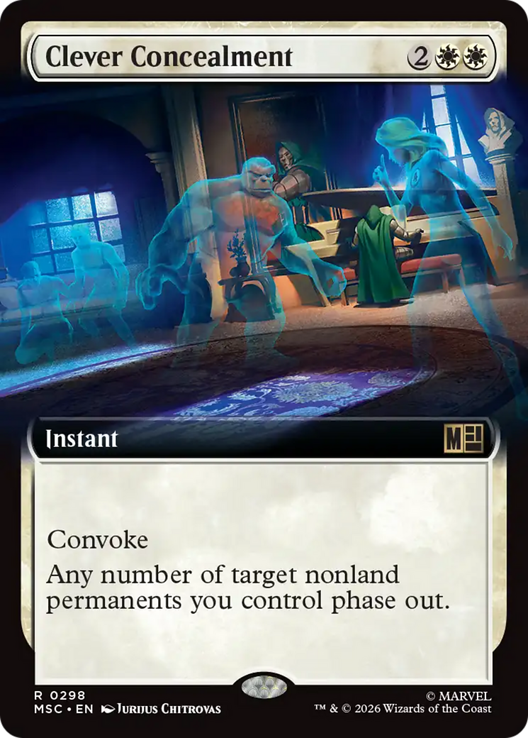 Clever Concealment (Extended Art) [Marvel Super Heroes Commander] | Jack's On Queen