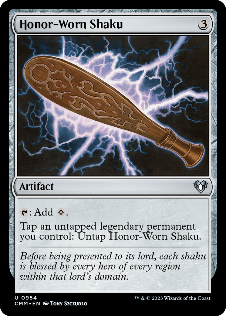 Honor-Worn Shaku [Commander Masters] | Jack's On Queen