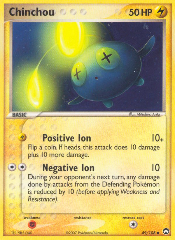 Chinchou (49/108) [EX: Power Keepers] | Jack's On Queen
