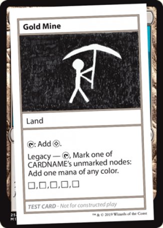 Gold Mine (2021 Edition) [Mystery Booster Playtest Cards] | Jack's On Queen