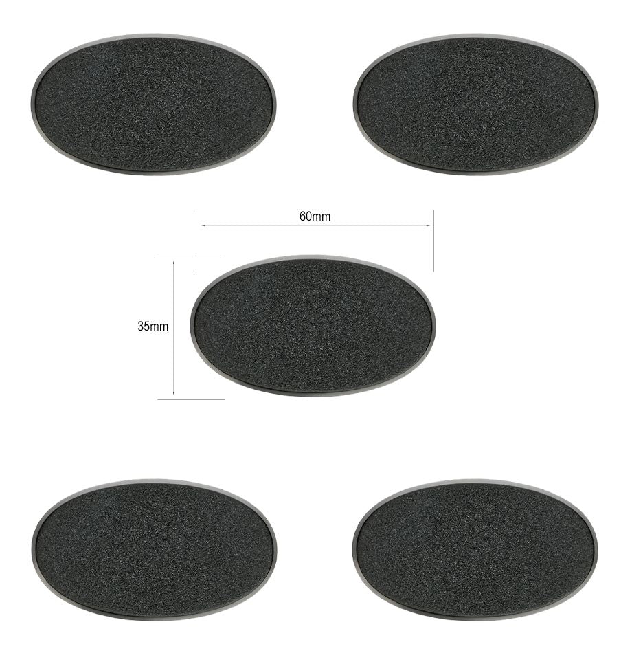 Citadel 60x35mm Oval Bases | Jack's On Queen