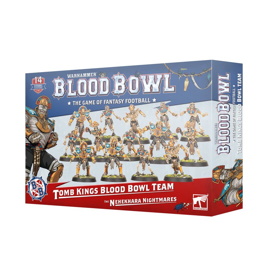 Tomb Kings Blood Bowl Team: The Nehekhara Nightmares | Jack's On Queen
