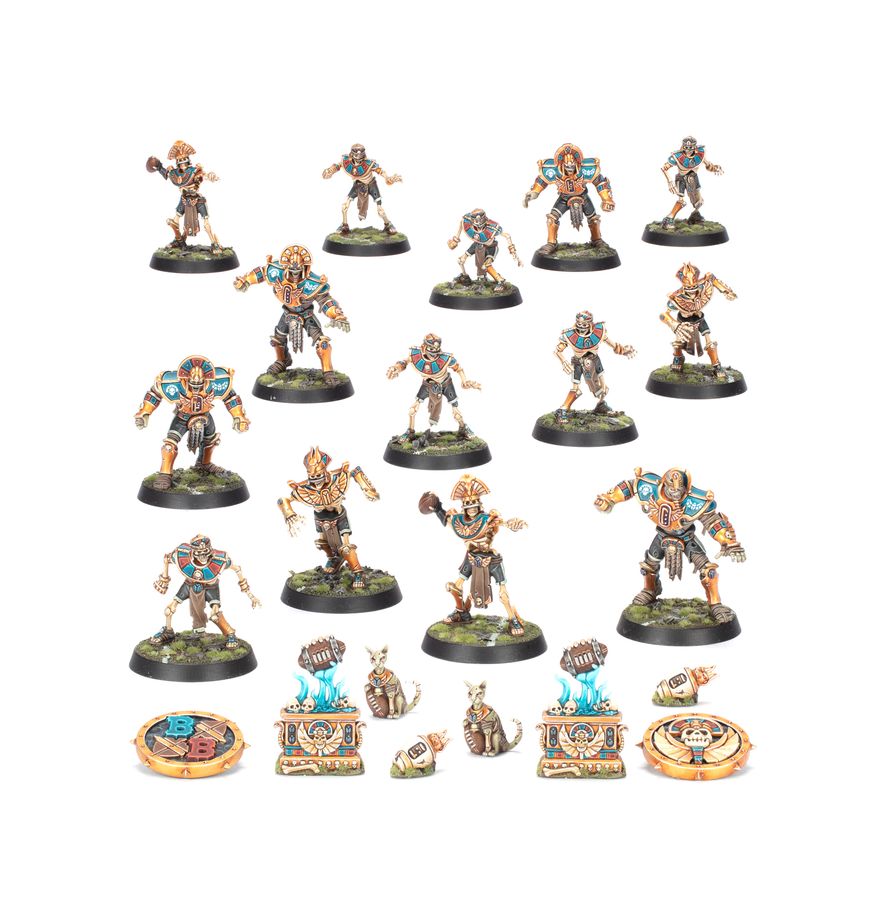 Tomb Kings Blood Bowl Team: The Nehekhara Nightmares | Jack's On Queen