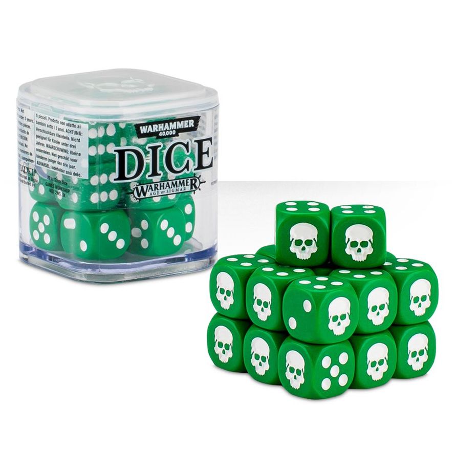 Dice Cube - Green | Jack's On Queen