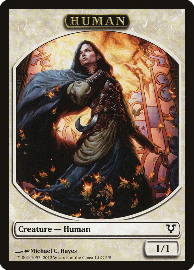 Human Token (2/8) [Avacyn Restored Tokens] | Jack's On Queen