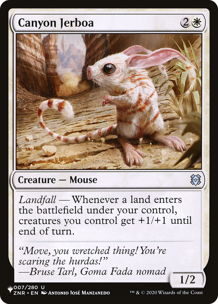 Canyon Jerboa [The List] | Jack's On Queen
