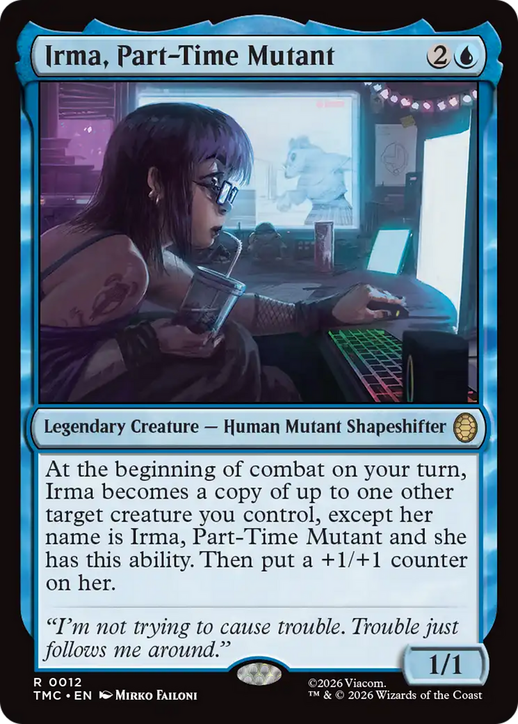Irma, Part-Time Mutant [Teenage Mutant Ninja Turtles Commander] | Jack's On Queen