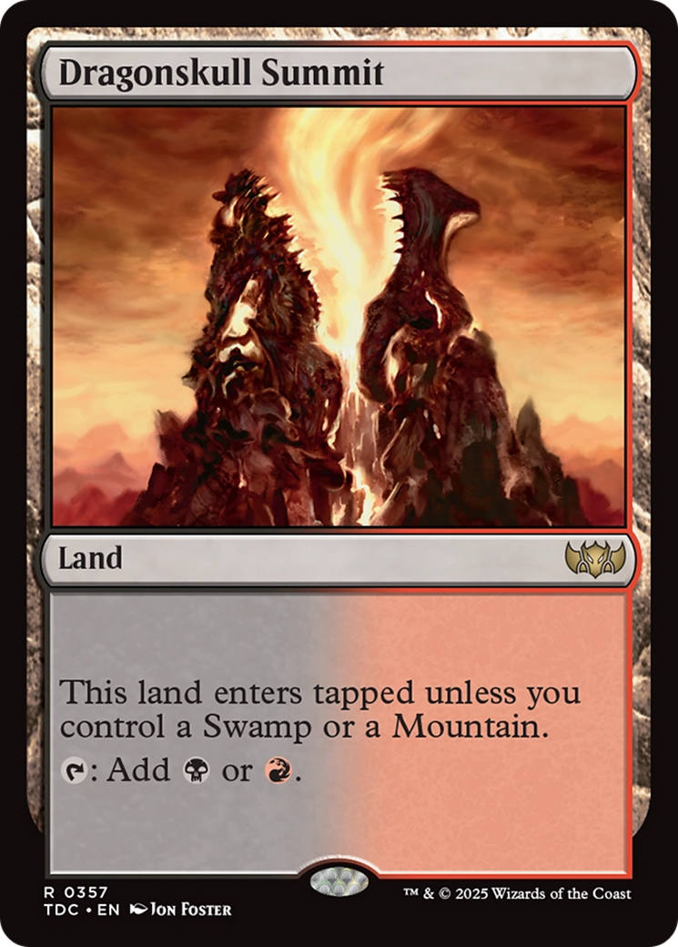 Dragonskull Summit [Tarkir: Dragonstorm Commander] | Jack's On Queen