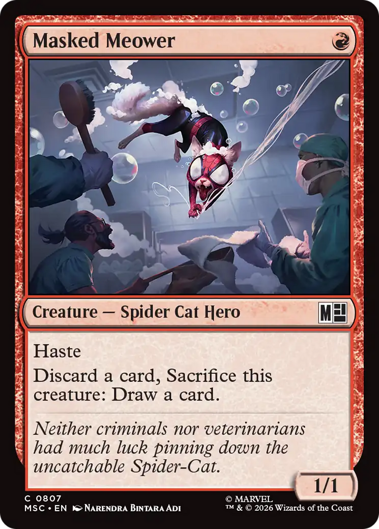 Masked Meower [Marvel Super Heroes Commander] | Jack's On Queen
